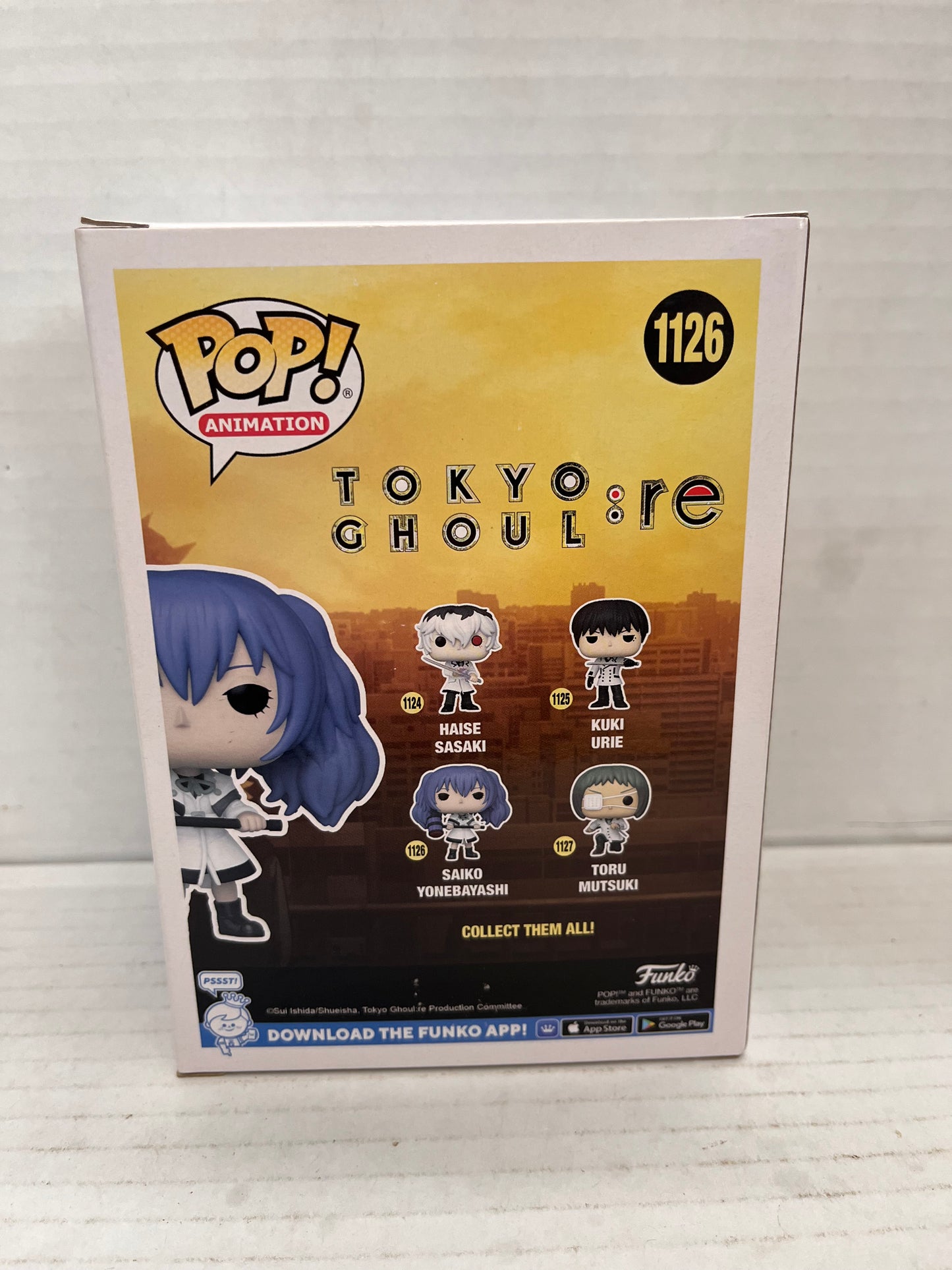 NEW FUNKO POP ANIMATION 1126 TOKYO GHOUL :RE SAIKO YONEBAYASHI