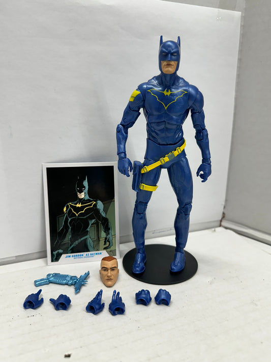 DC Multiverse Jim Gordon As Batman 7" Action Figure Endgame McFarlane Platinum