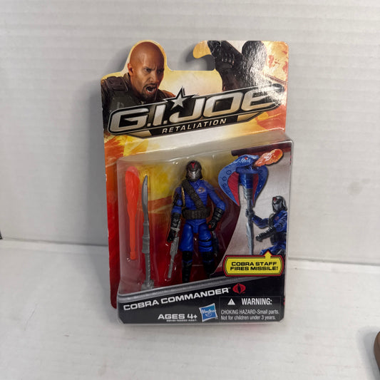 G.I. Joe Cobra Commander Retaliation v49B 3.75 Action Figure Hasbro 2012