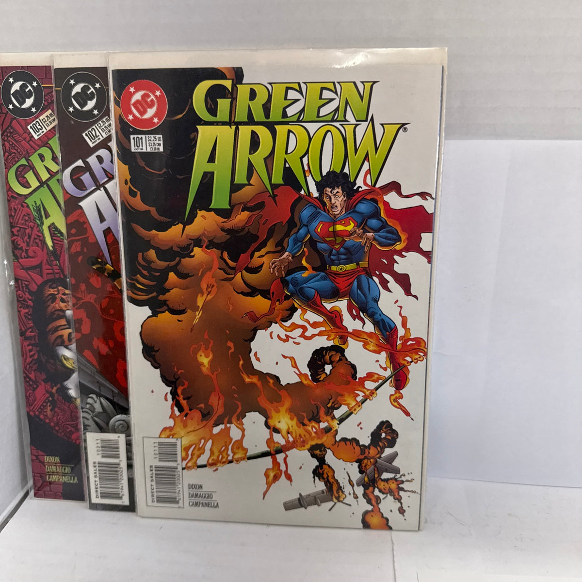 Green Arrow DC Comics Comic Book Lot #93-103  (11) 1995-1996