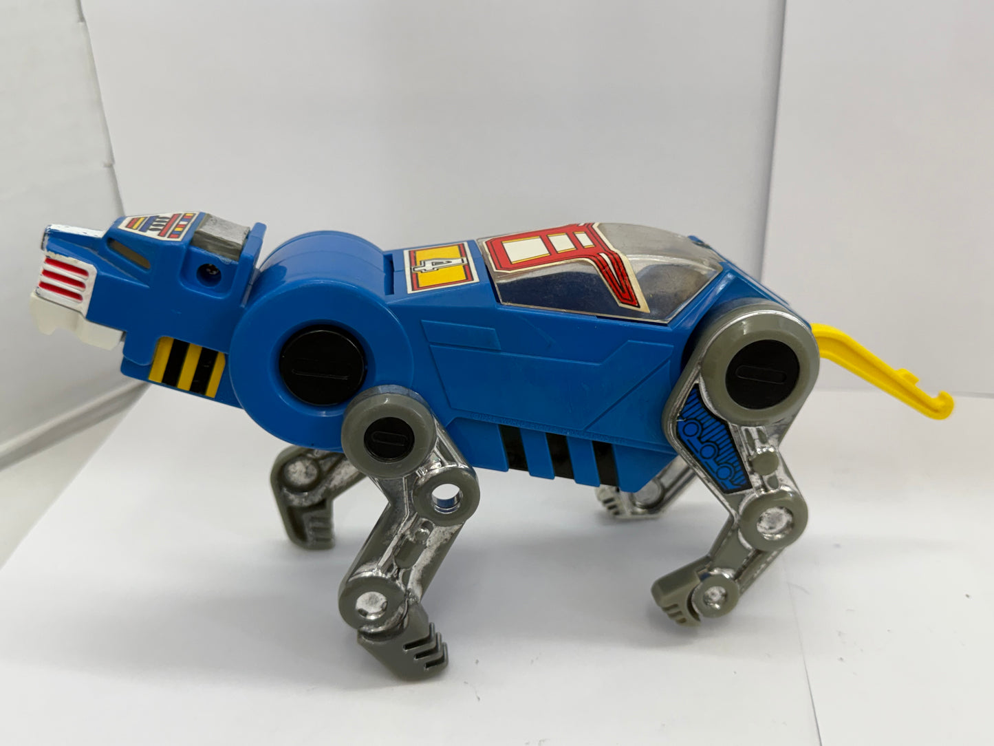 Vintage 1984 Panosh Place Voltron Blue Lion with canopy World Events Productions