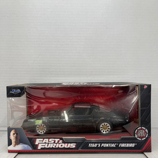NEW Jada Toys 30756 Fast and Furious TEGO'S PONTIAC FIREBIRD 1:24 Scale Die-Cast
