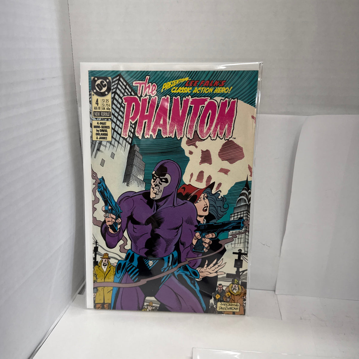 The Phantom #1-4 - Complete Mini-Series Comic Set Lot - DC Comics, 1988
