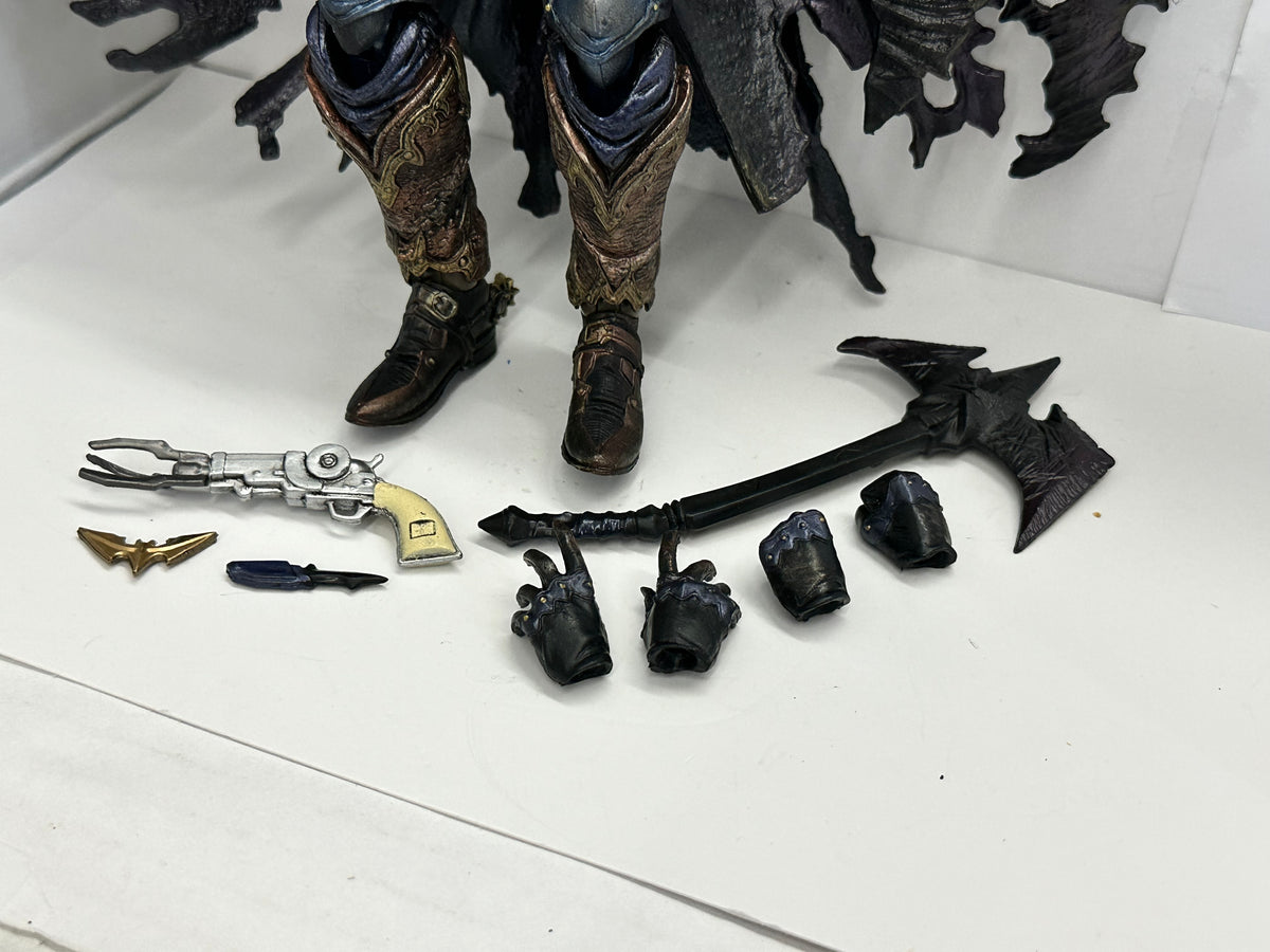 Play Arts Kai Variant Batman Timeless Wild West Dark Variant Loose Complete
