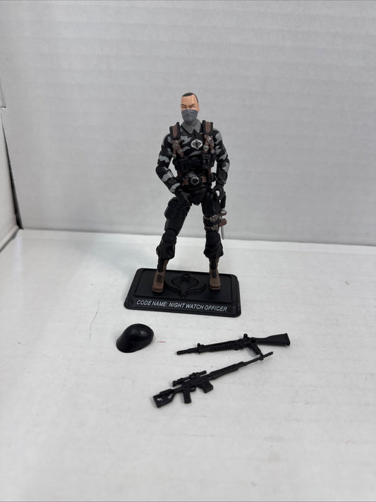 G.I. Joe Cobra Night Watch Officer Trooper 25th anniversary