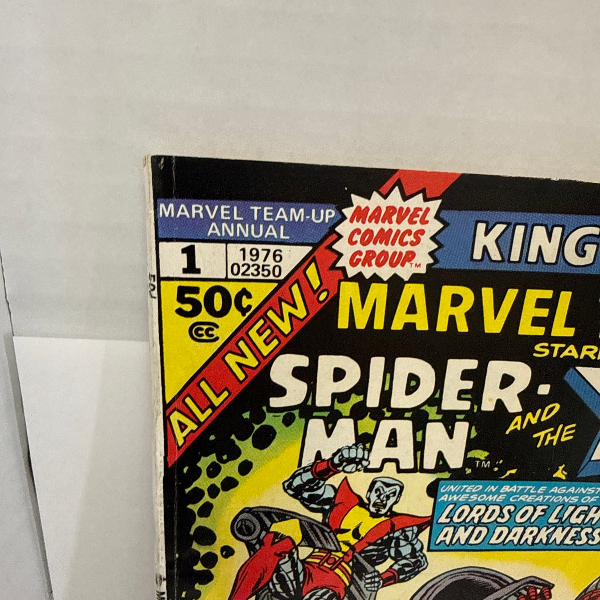 MARVEL TEAM-UP KING-SIZE ANNUAL #1, STARRING: SPIDER-MAN & X-MEN, 1976