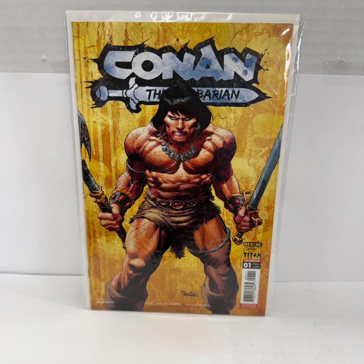 Conan the Barbarian #1 Titan Comics 2023 Cover A Zub, De la Torre