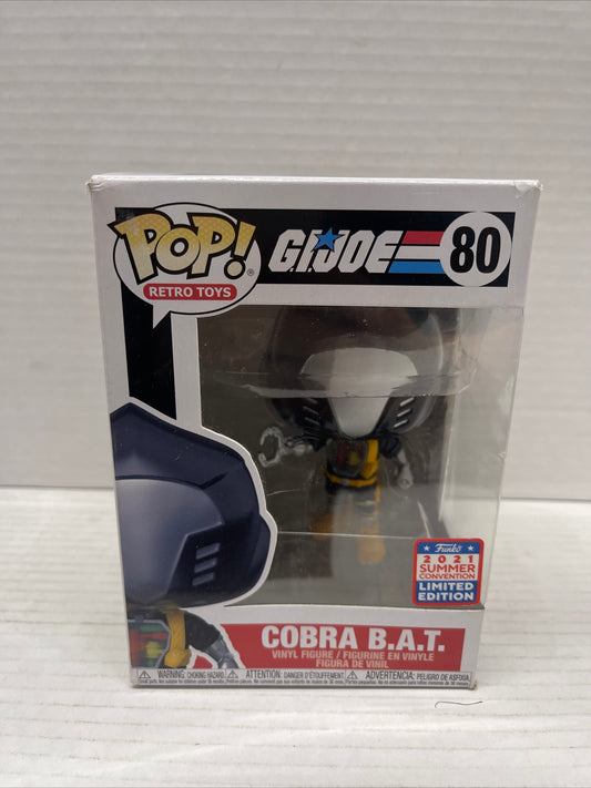 Funko Pop! Vinyl: G.I. Joe - Cobra B.A.T - San Diego Comic Con Walmart...