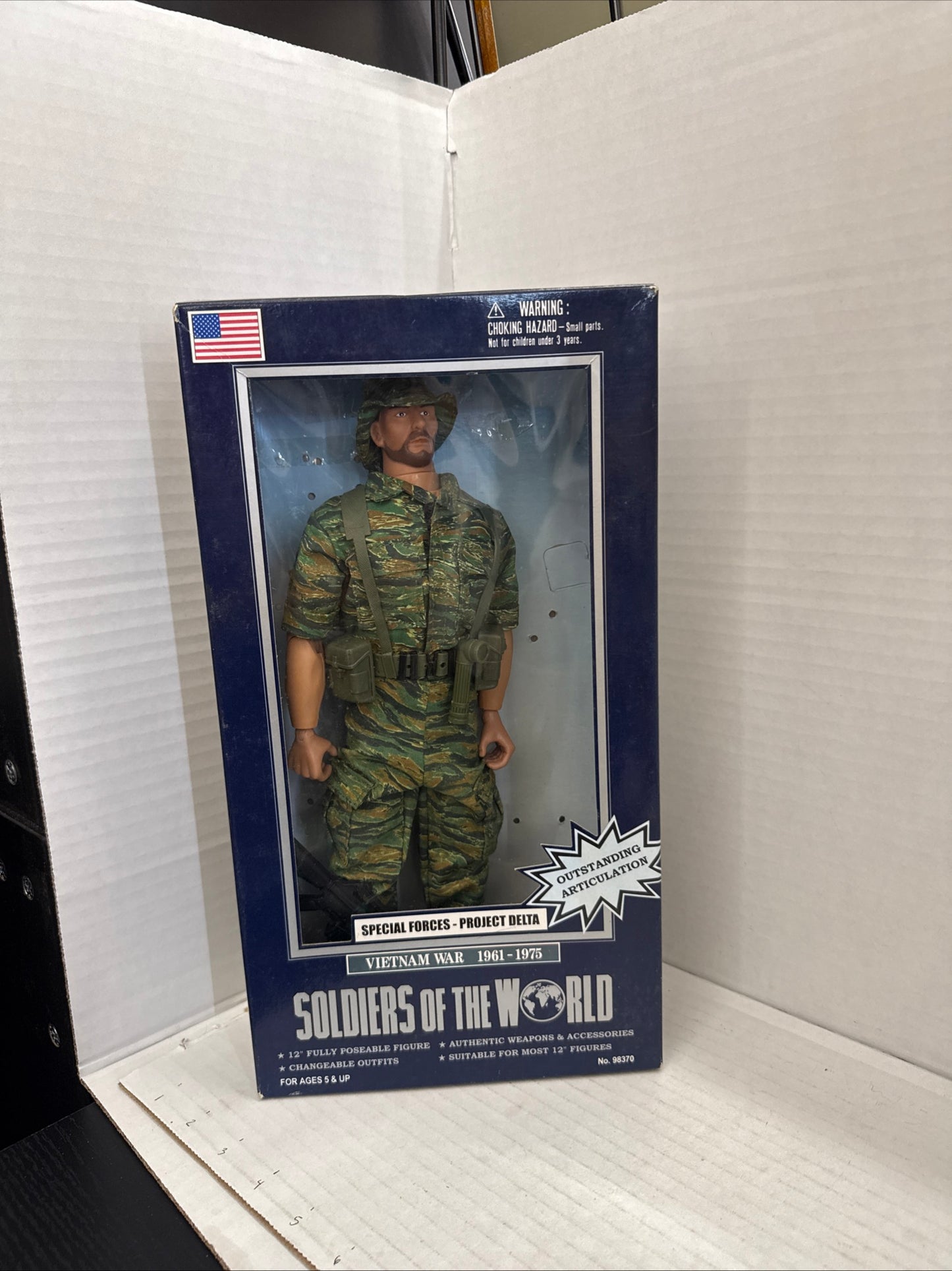 Soldiers of the World - Vietnam War - Special Forces Project Delta 12" Figure