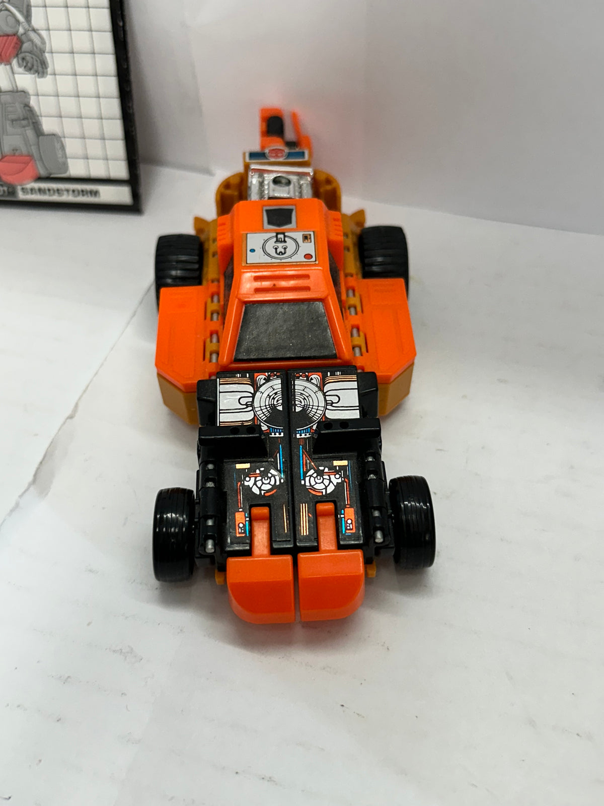 Vintage Transformers G1 Sandstorm 1986 Triple Changer Figure Only