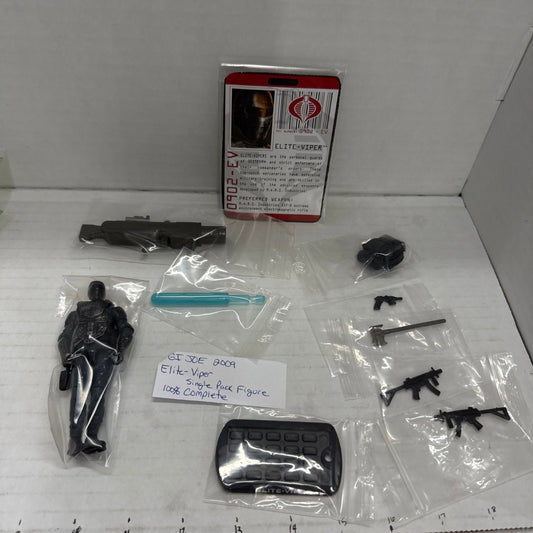 G.I. JOE  ACTION FIGURE   Rise of Cobra 2009 Elite -Viper