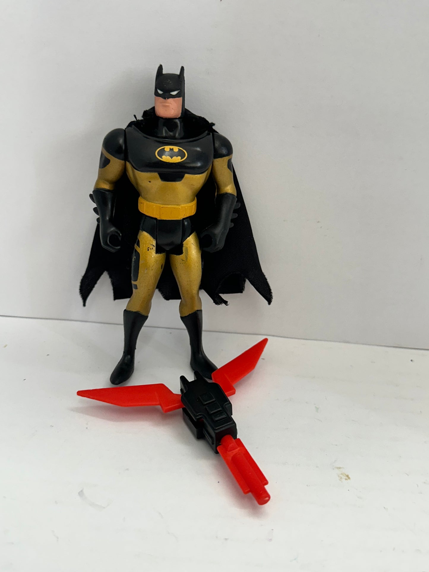 Golden Batman Knight Star 1993 DC Comics Kenner Action Figure