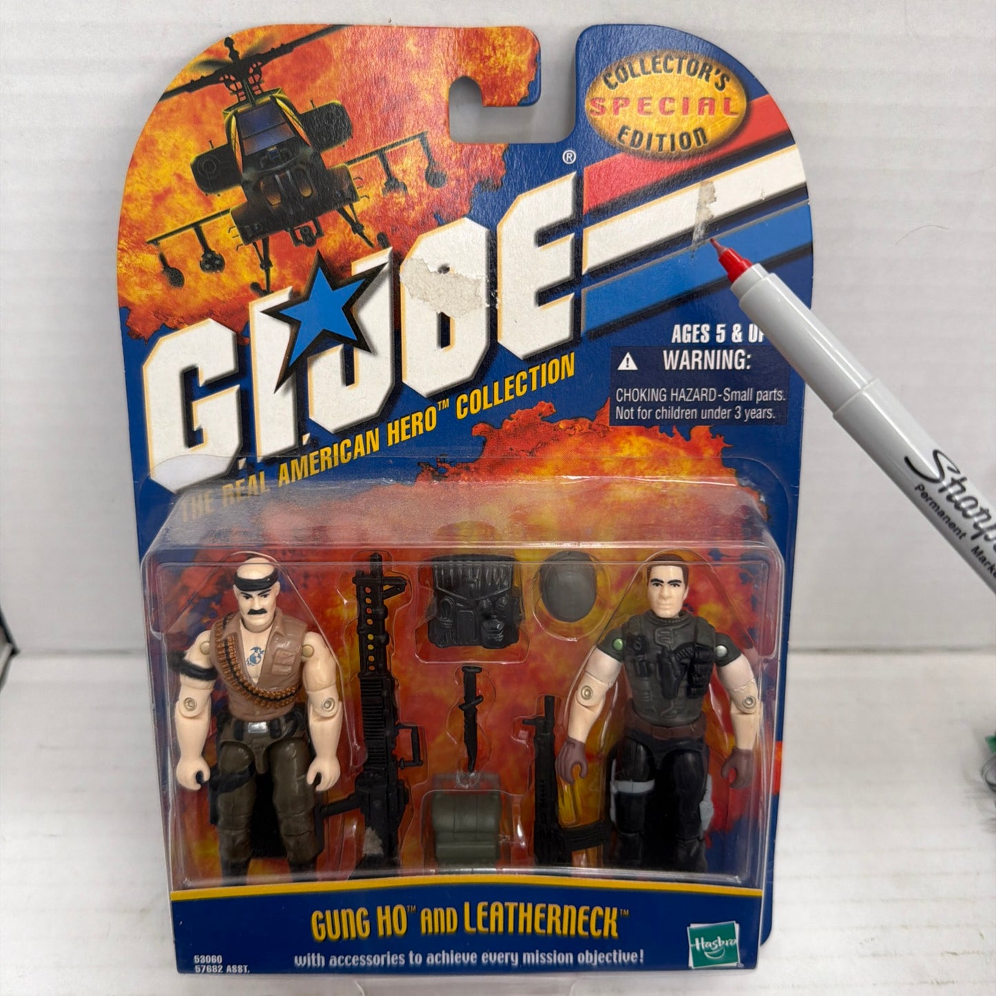 VTG  09 GI JOE The Real American Hero Collection. Gung Ho & Leatherneck Pkg Dmg