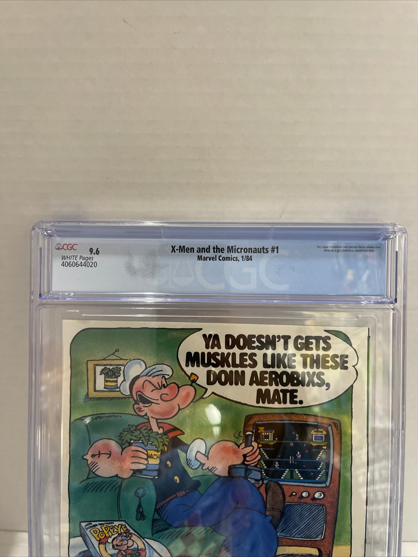 X-Men and the Micronauts #1 - CGC 9.6 Graded - New Mutants appearance