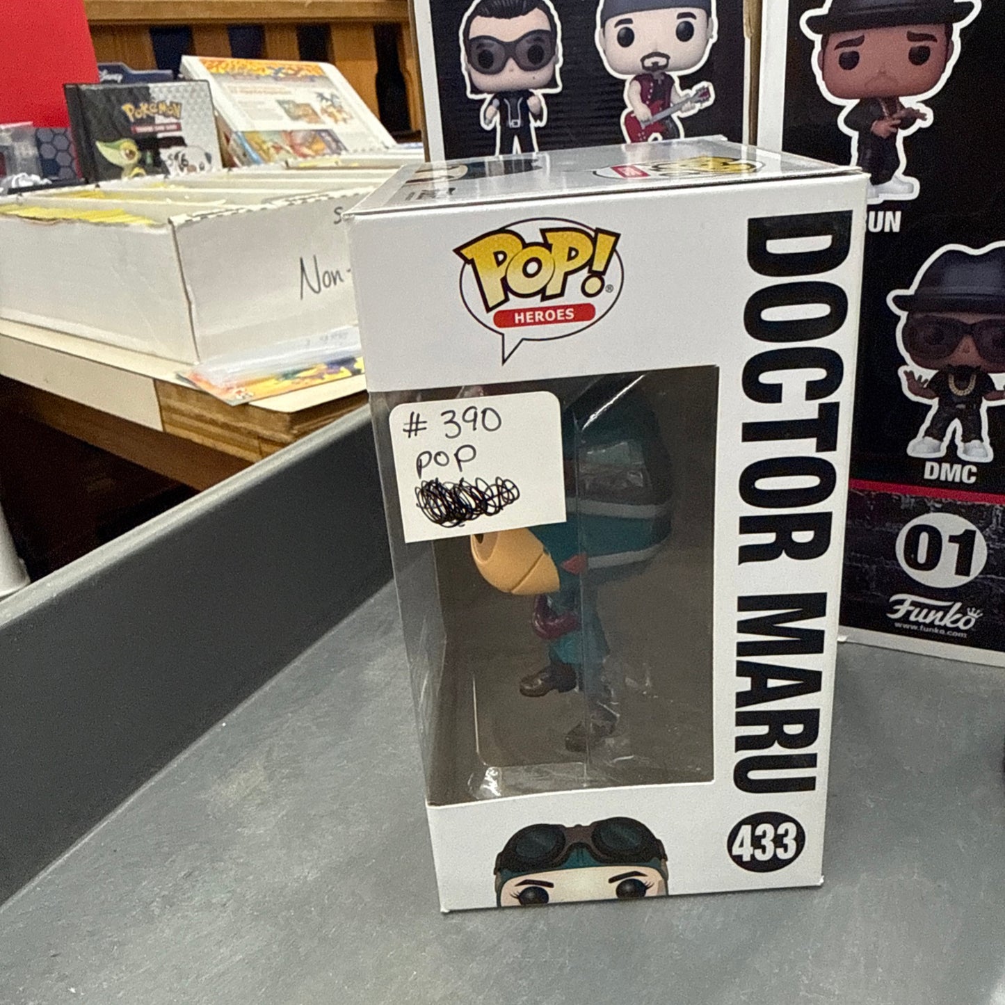 Signed Funko Pop! Elena Anaya - Heroes: Wonder Woman Doctor Maru #433