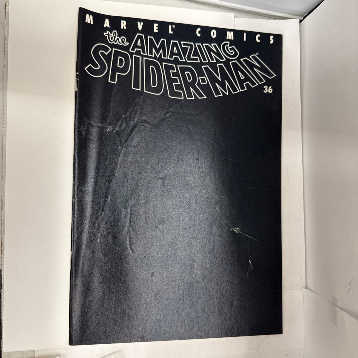 AMAZING SPIDER-MAN #36  9/11 World Trade Center Story (cover Damage)