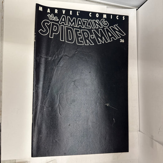 AMAZING SPIDER-MAN #36  9/11 World Trade Center Story (cover Damage)