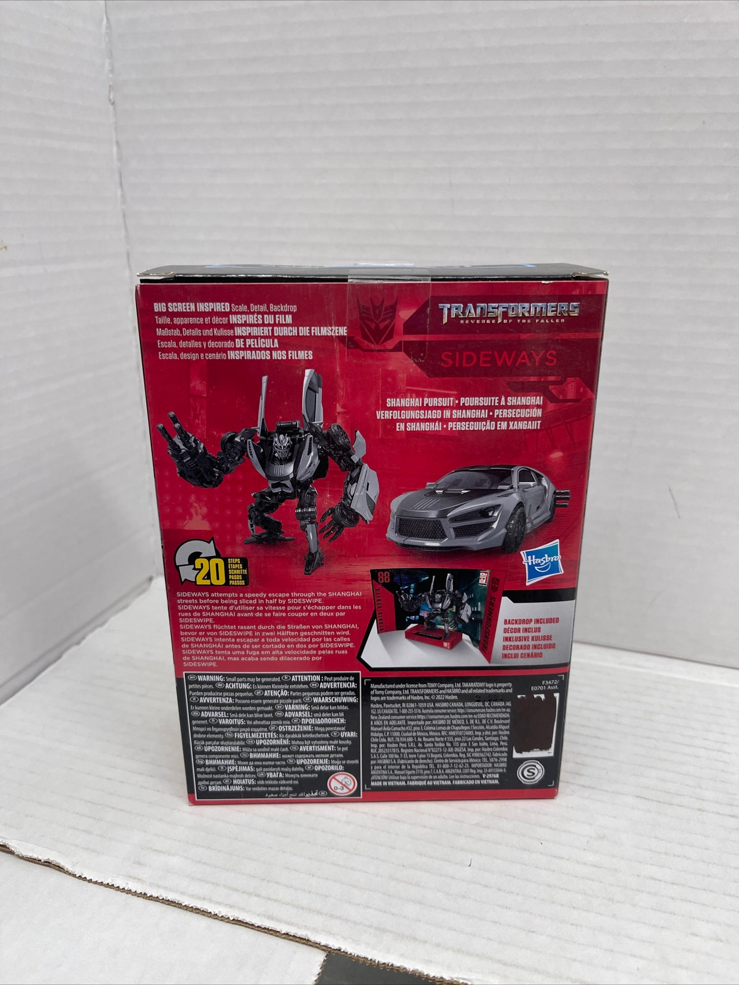 Transformers Studio Series 88 SIDEWAYS