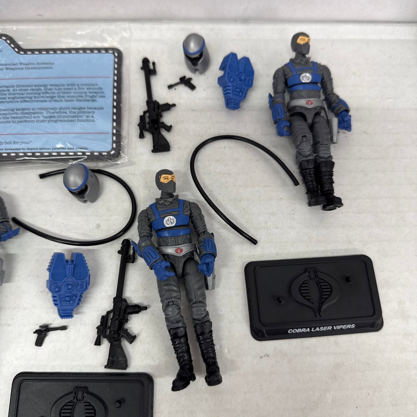 GI Joe Convention Laser Viper 3-pack 2017