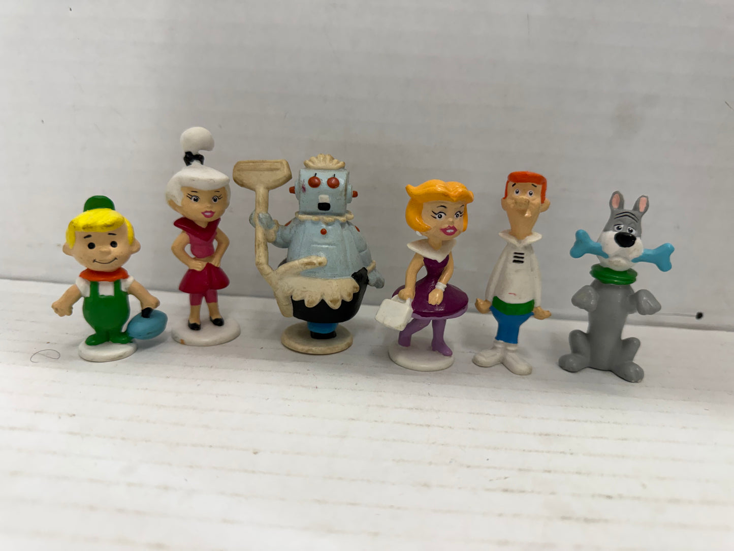 1990 Vintage Lot of 6 JETSONS  Applause Figures Hanna Barbera