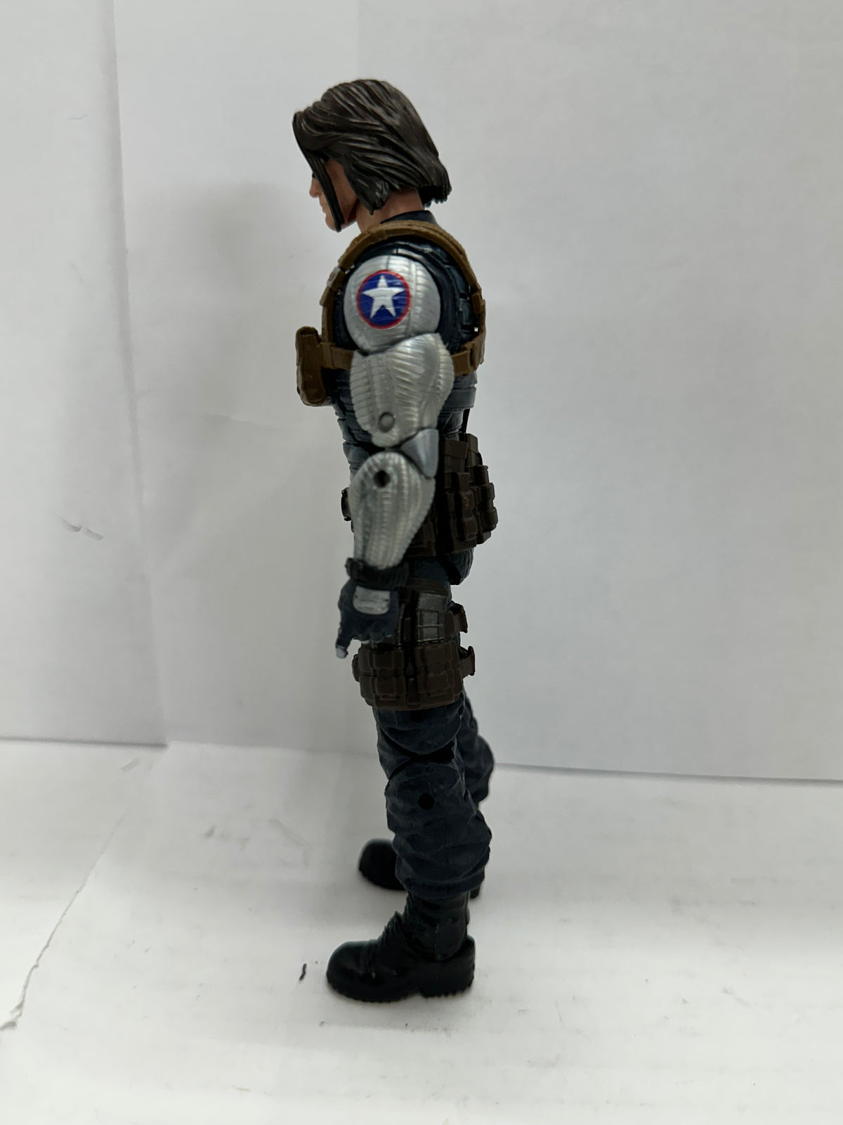 Marvel Legends WINTER SOLDIER Bucky Barnes 6" BAF Crimson Dynamo