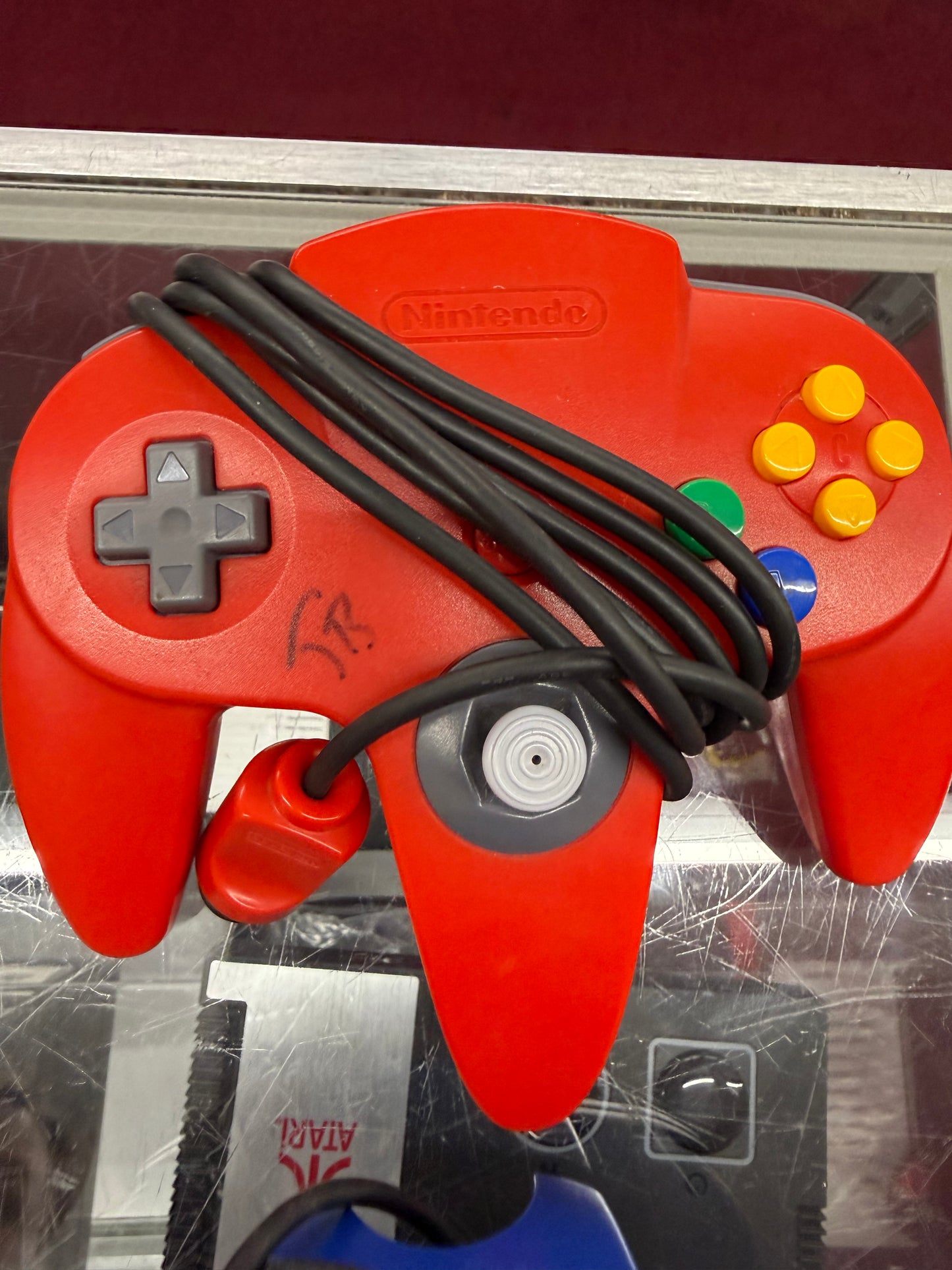 Lot of 5 OEM Nintendo N64 Controller Blue Red Yellow Green ORIGINAL AUT Untested