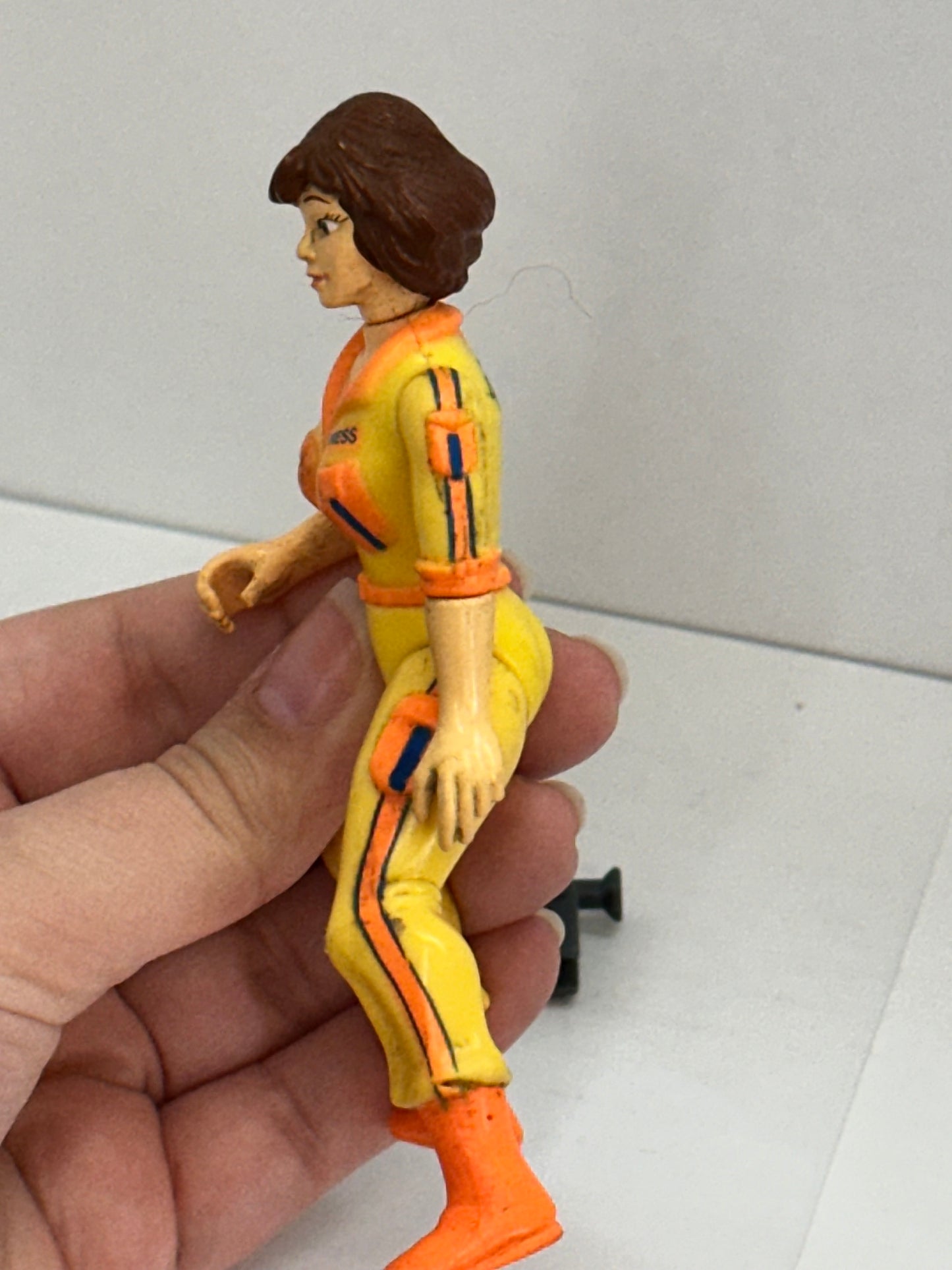 1988 Playmates Teenage Mutant Ninja Turtles April O'Neil Figure Near Complete #3
