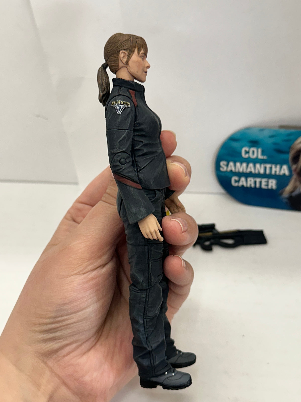 COL. SAMANTHA CARTER STARGATE ATLANTIS 7" ACTION FIGURE DIAMOND SELECT TOYS #1