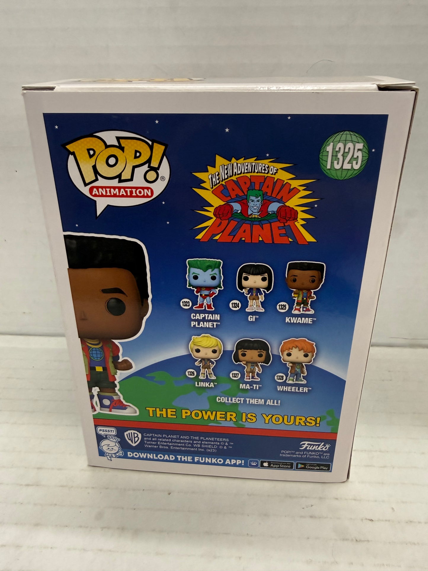 Funko Captain Planet POP Kwame Vinyl Figure NEW