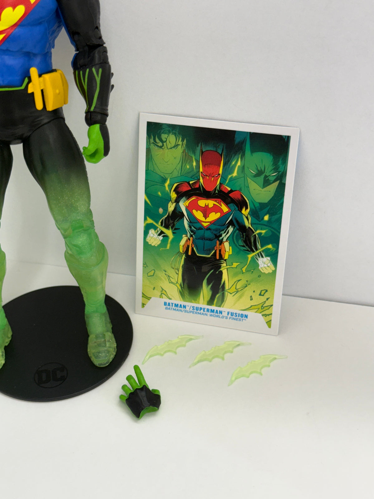 McFarlane DC Multiverse Platinum Edition Batman/Superman Fusion- World's Finest