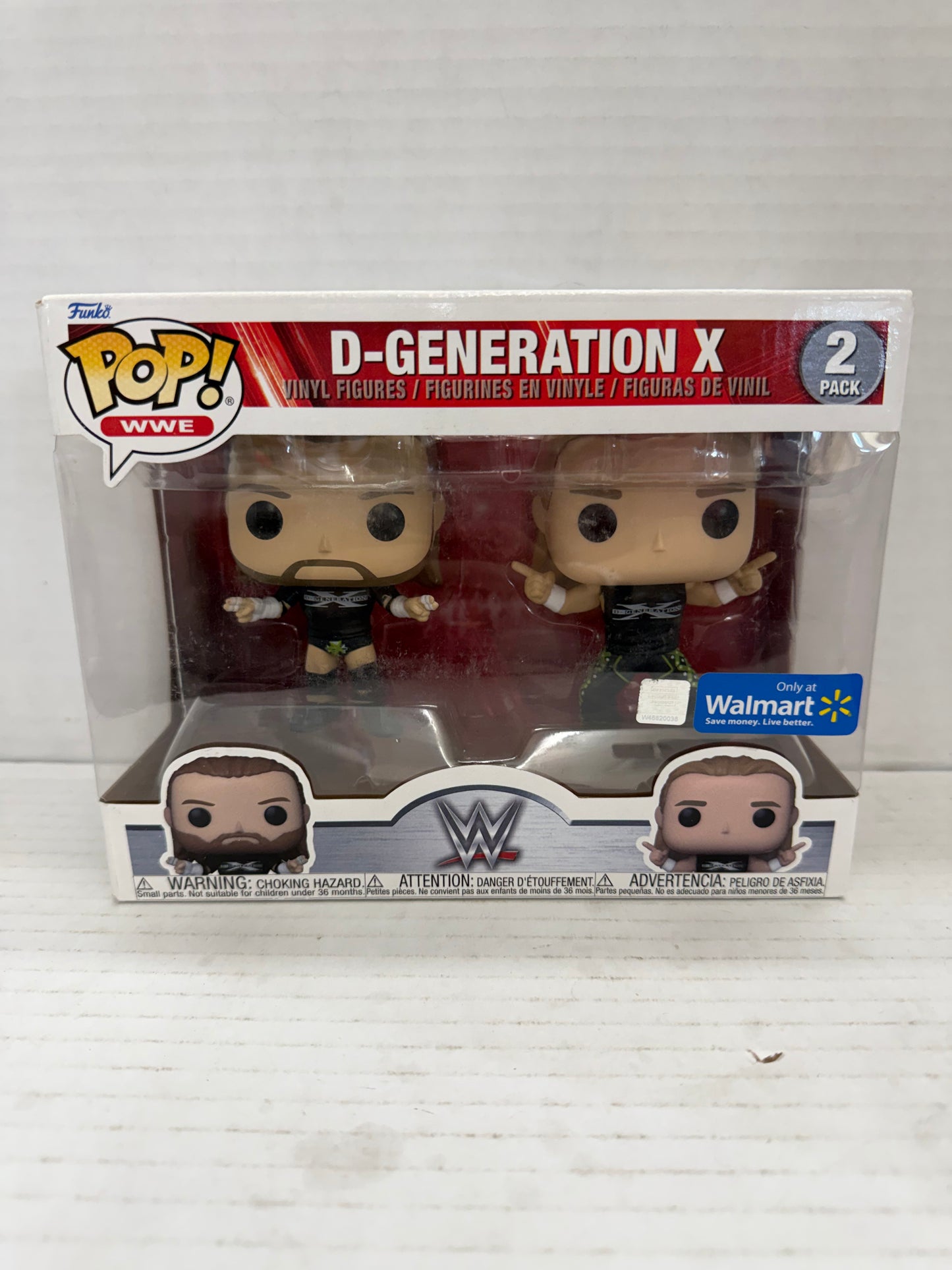 Funko POP Vinyl - WWE - D-Generation X - 2 Pack Walmart Exclusive