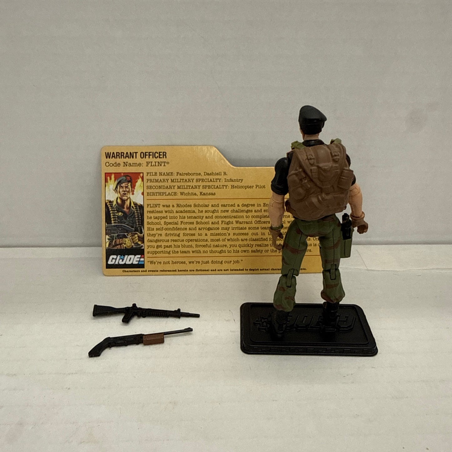 Flint V14 100% Complete 25th Anniversary From 5 pack 2009 GIJOE