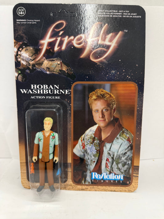 Hoban Wash Washburne Firefly Funko Super 7 ReAction Action Figure 2014 NIB