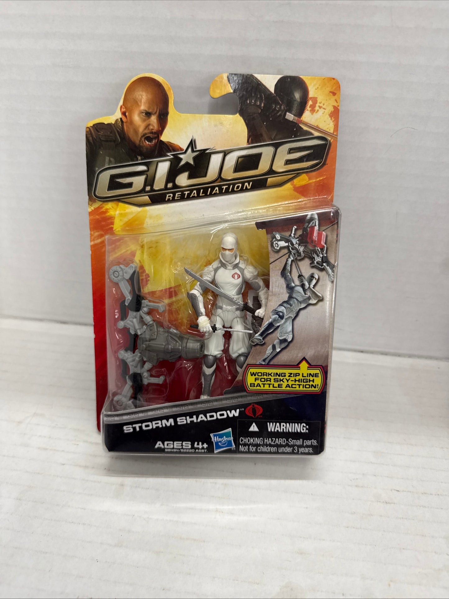 GI Joe Retaliation Movie Storm Shadow 3 3/4" Action Figure NEW 2011
