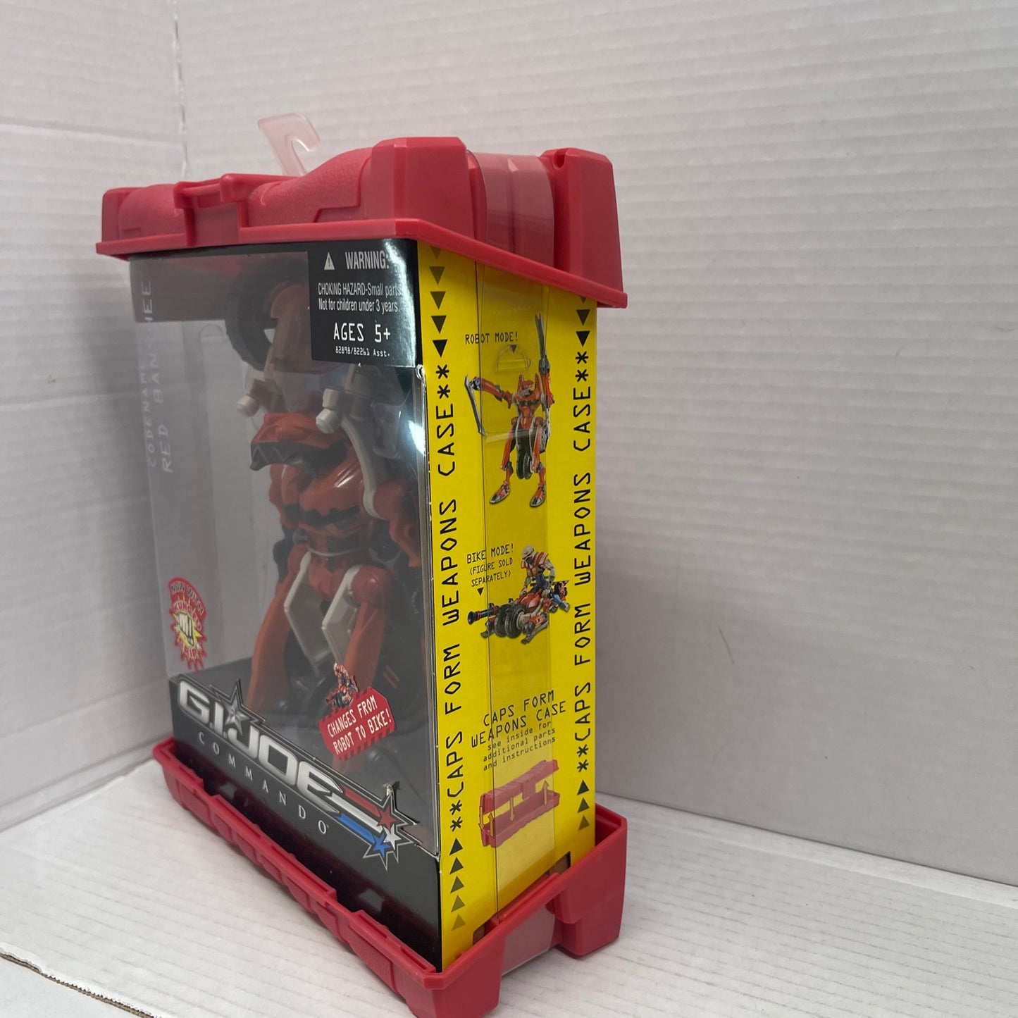 GI Joe Commando Codename Red Banshee Action Figure NEW 2007 Sigma 6 RARE