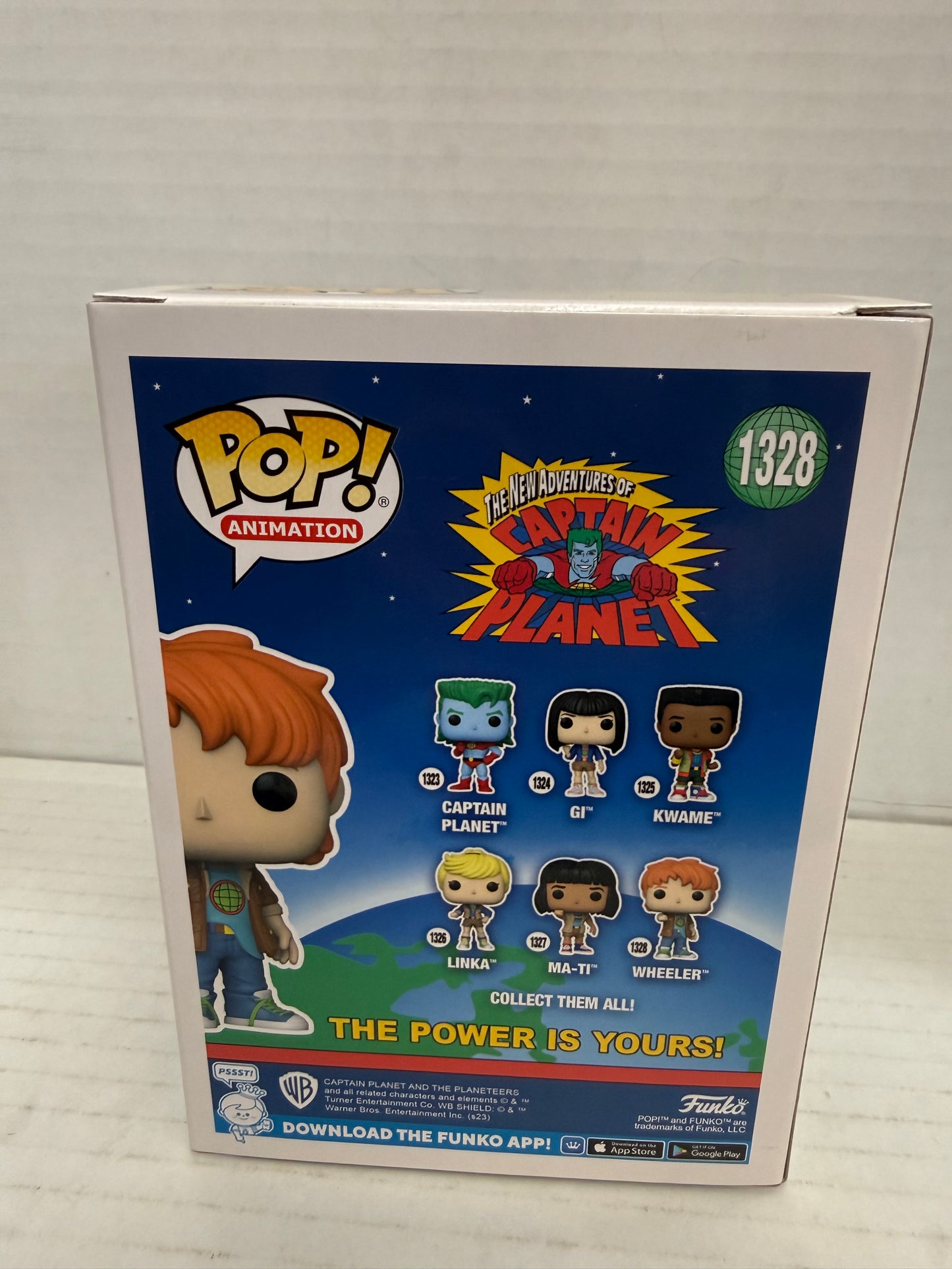 Funko POP! Animation: Captain Planet - Wheeler - Captain Planet and the Planetee