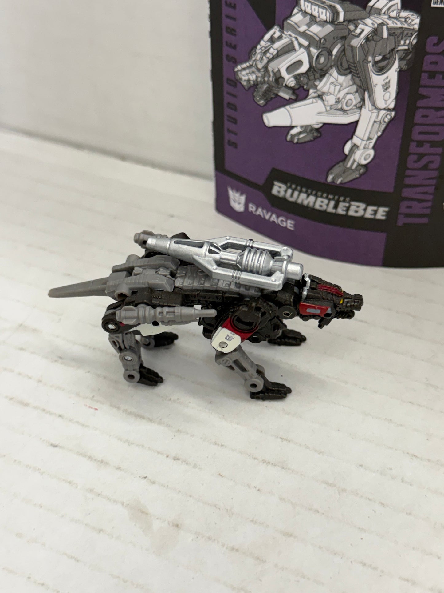 Transformers Studio Series Ravage complete Hasbro SS Core Class Bumblebee Movie