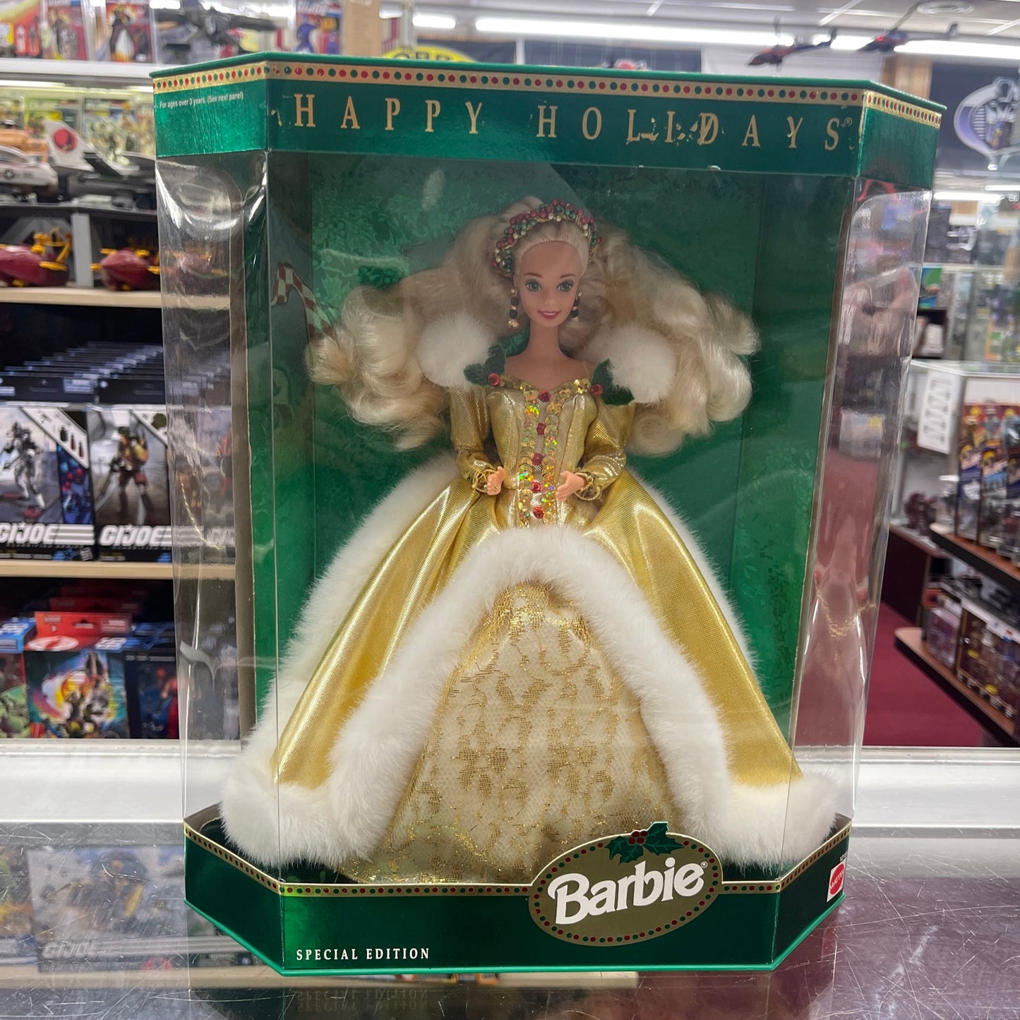Mattel 1994 Special Edition “Happy Holidays Barbie” 12155, Vintage, NEW & Sealed