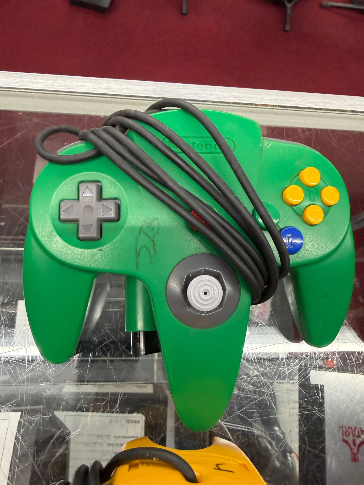 Lot of 5 OEM Nintendo N64 Controller Blue Red Yellow Green ORIGINAL AUT Untested