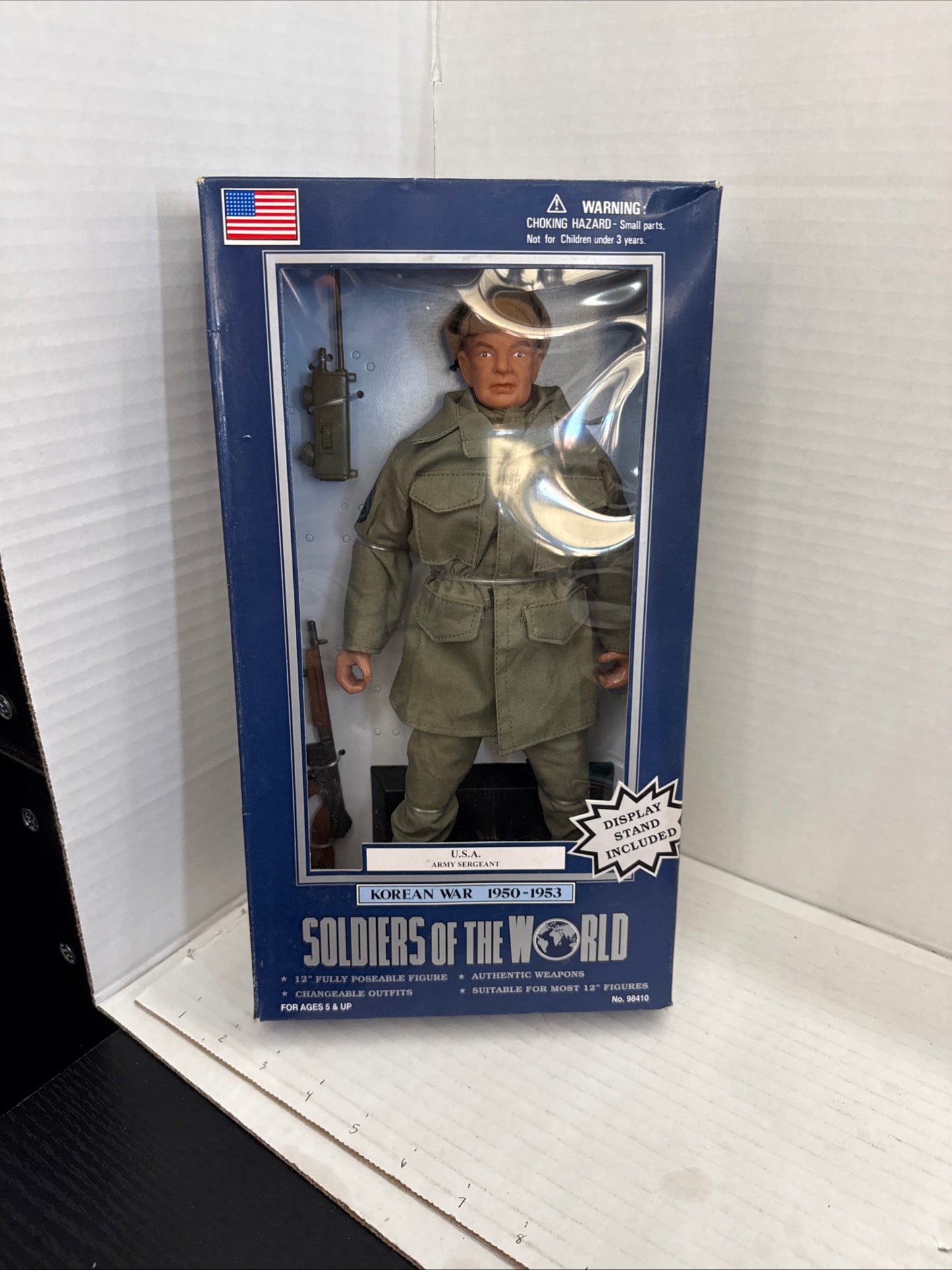 Soldiers of the World Korean War 1950-1953 U.S.A. Army Sergeant 12" Figure 2000