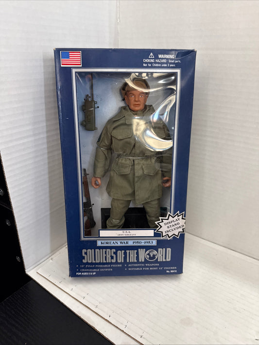 Soldiers of the World Korean War 1950-1953 U.S.A. Army Sergeant 12" Figure 2000