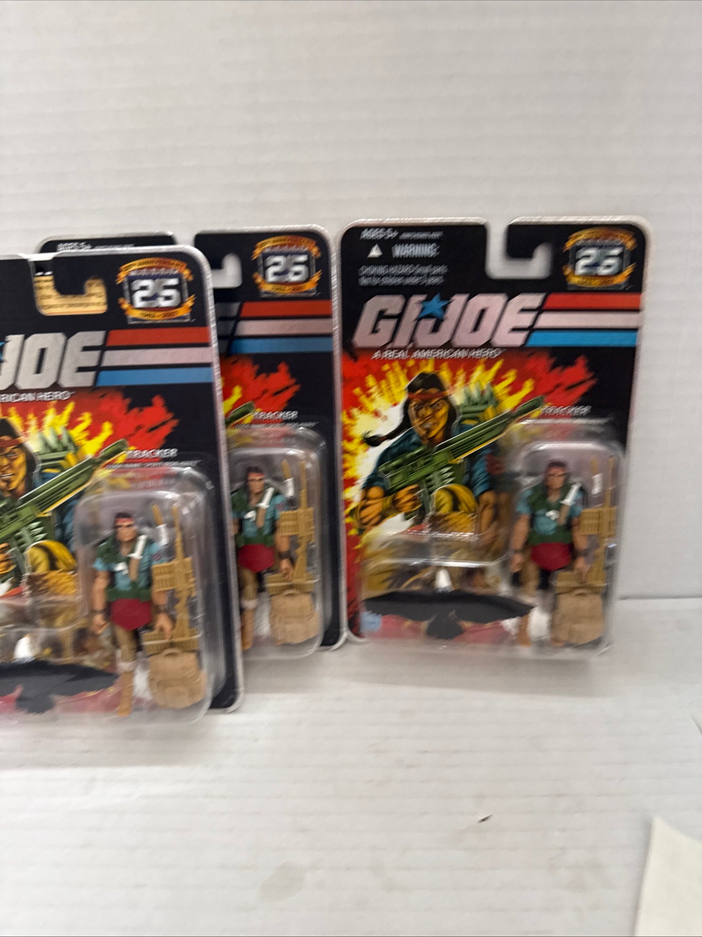 GI Joe 25th Anniversary Spirit Iron Knife Tracker New MOC