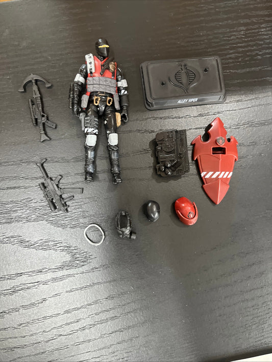 2010 GI JOE POC COBRA ALLEY VIPER V13 LOOSE COMPLETE FIGURE