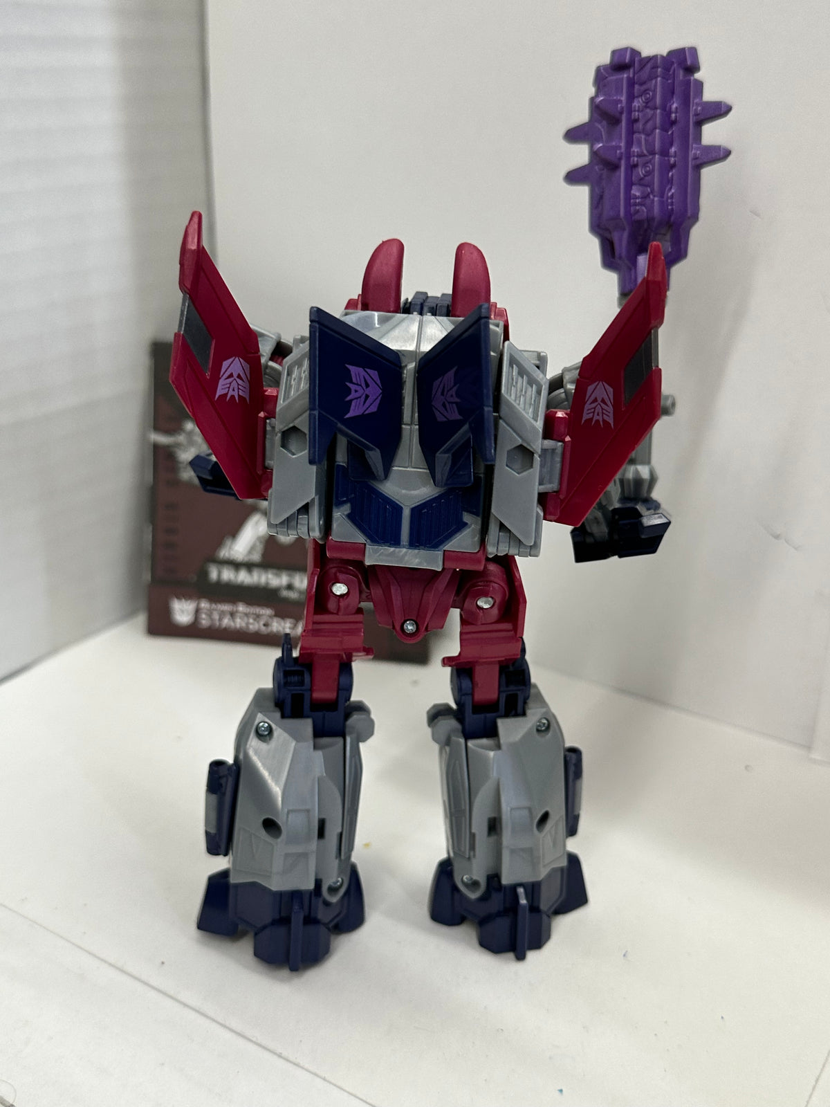 Transformers Studio Series Gamer Edition Starscream Hasbro complete 06 WFC