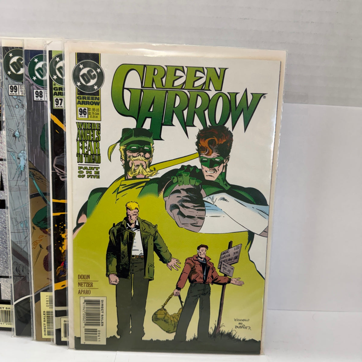 Green Arrow DC Comics Comic Book Lot #93-103  (11) 1995-1996