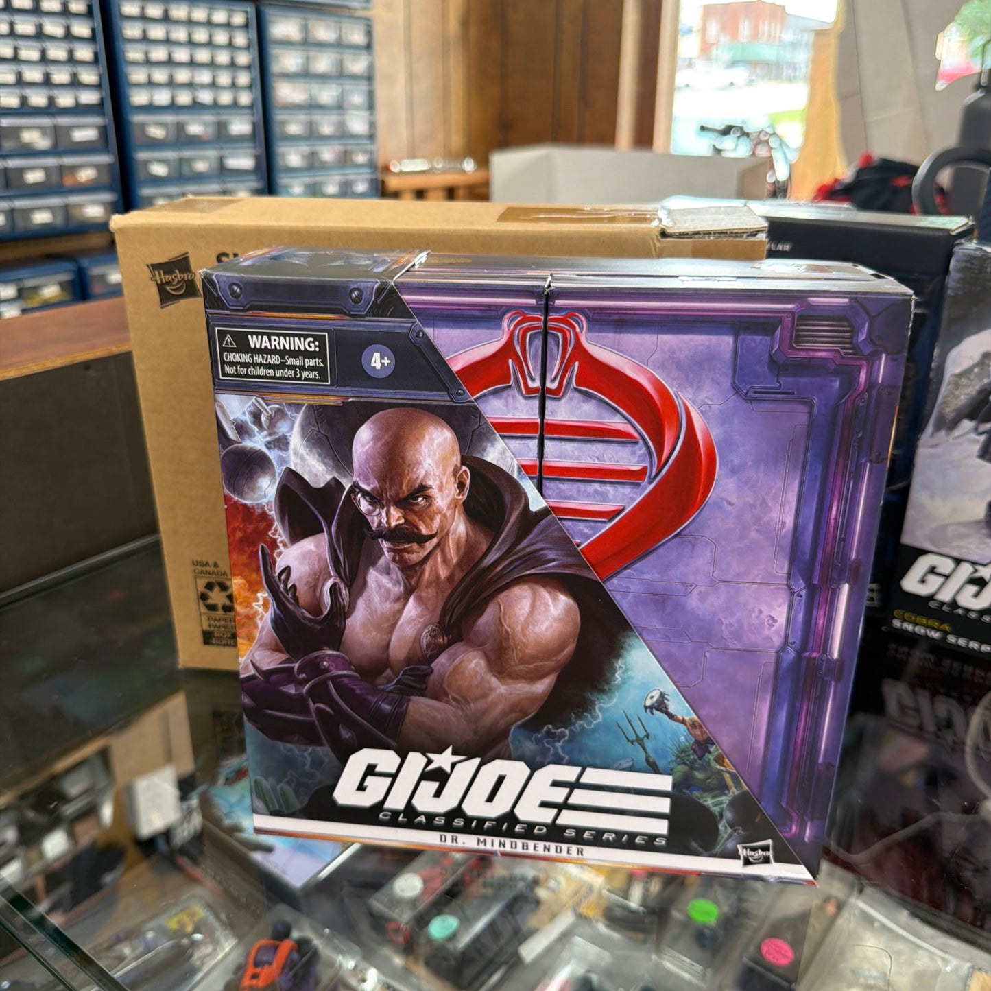 Hasbro G.I. Joe Classified Series #43 Dr. Mindbender Deluxe Figure New Sealed