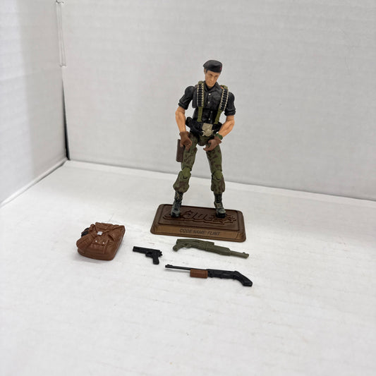 GI Joe 25th Anniversary 4" Flint 1/18 Scale Figure Hall of Heroes POC ROC Cobra