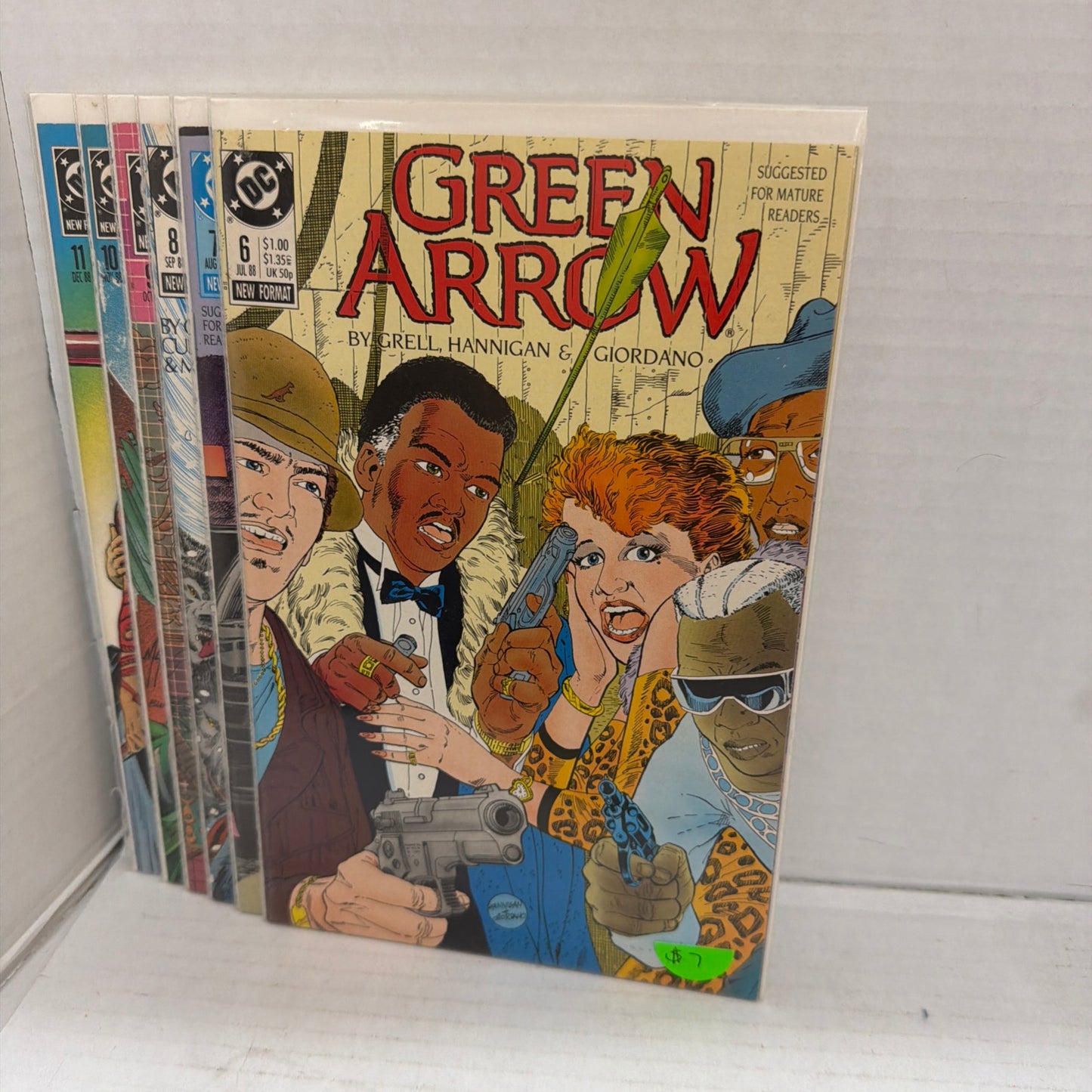 Green Arrow #1-#11 DC Comics 1988 Entire Run