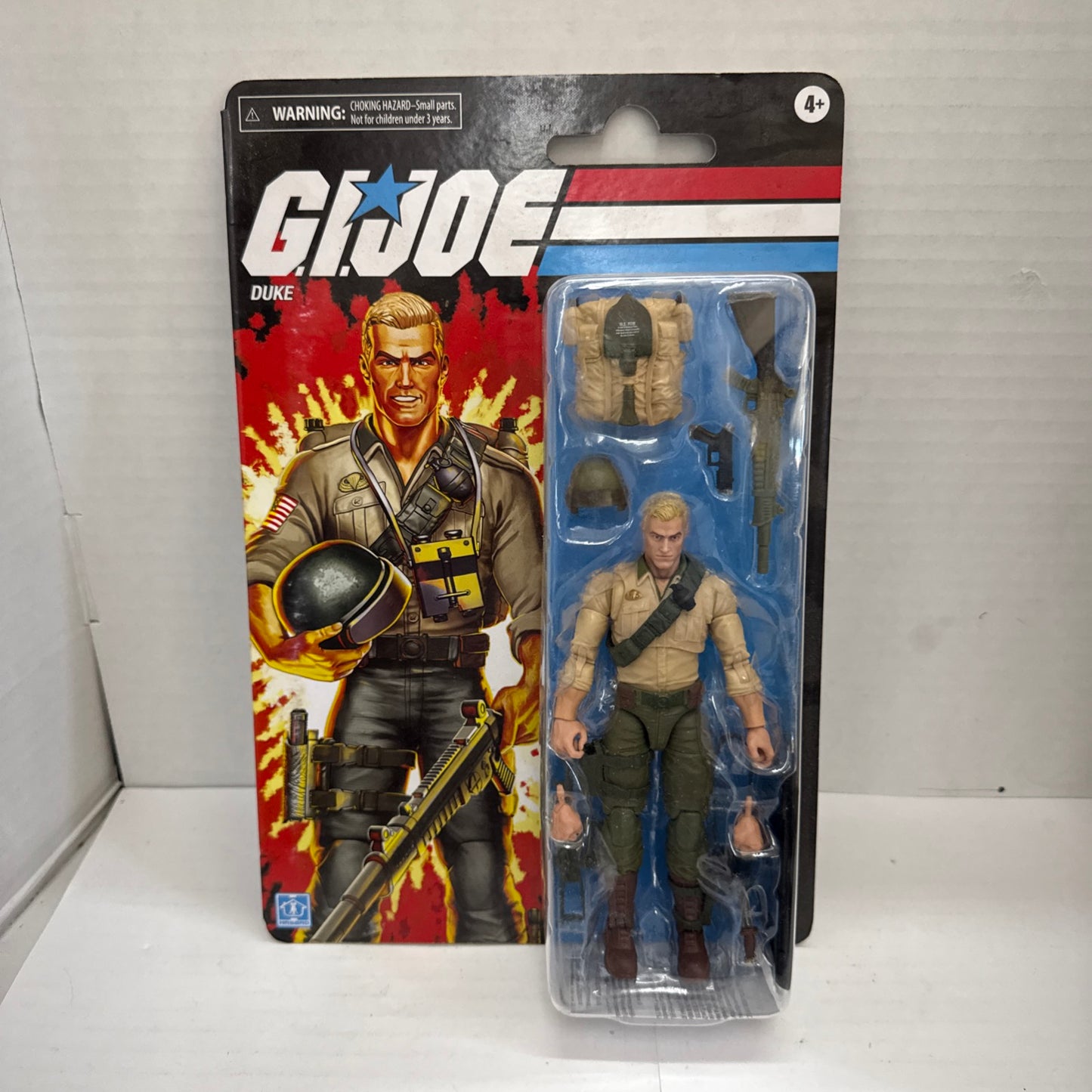 G.I. Joe Classified Series Retro Cardback Duke 6 Inch Action Figure