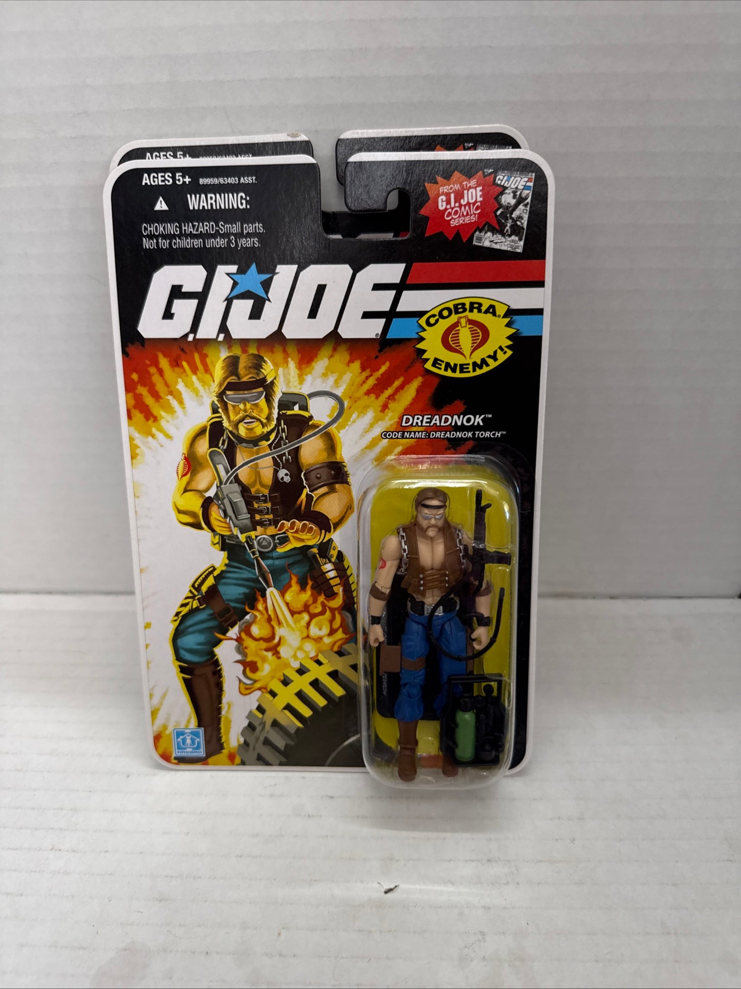 G.I. Joe 25th Anniversary Dreadnok Torch Comic Series